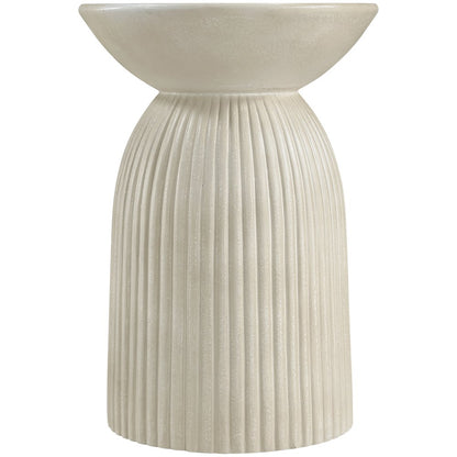 Opani Beige Concrete Indoor/Outdoor End Table