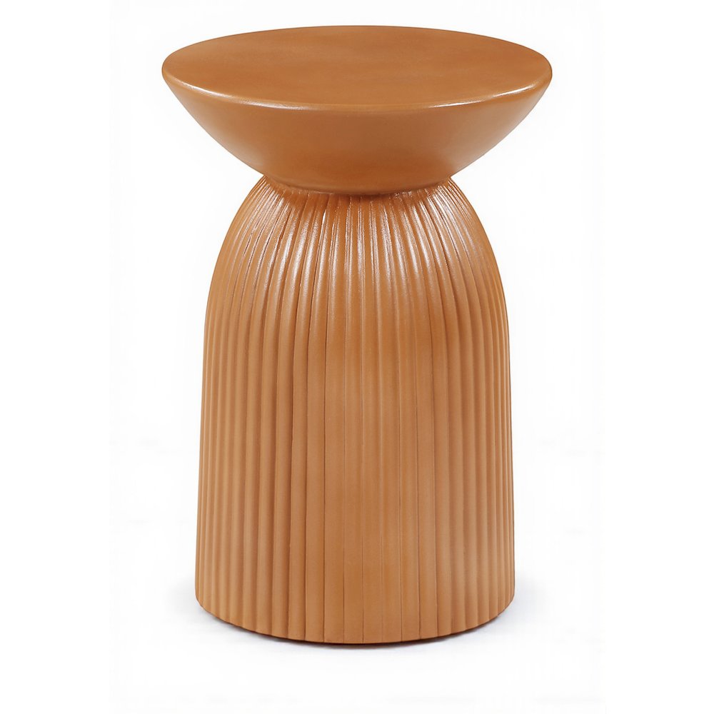 Opani Terracotta Concrete Indoor/Outdoor End Table