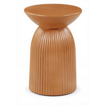 Opani Terracotta Concrete Indoor/Outdoor End Table