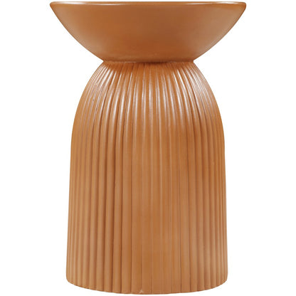 Opani Terracotta Concrete Indoor/Outdoor End Table