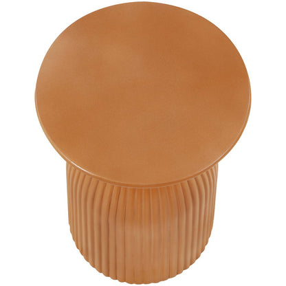 Opani Terracotta Concrete Indoor/Outdoor End Table