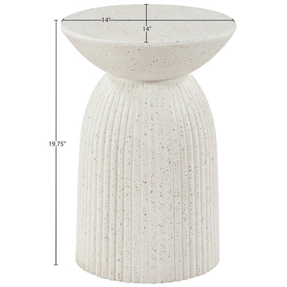 Opani Terrazzo Concrete Indoor/Outdoor End Table