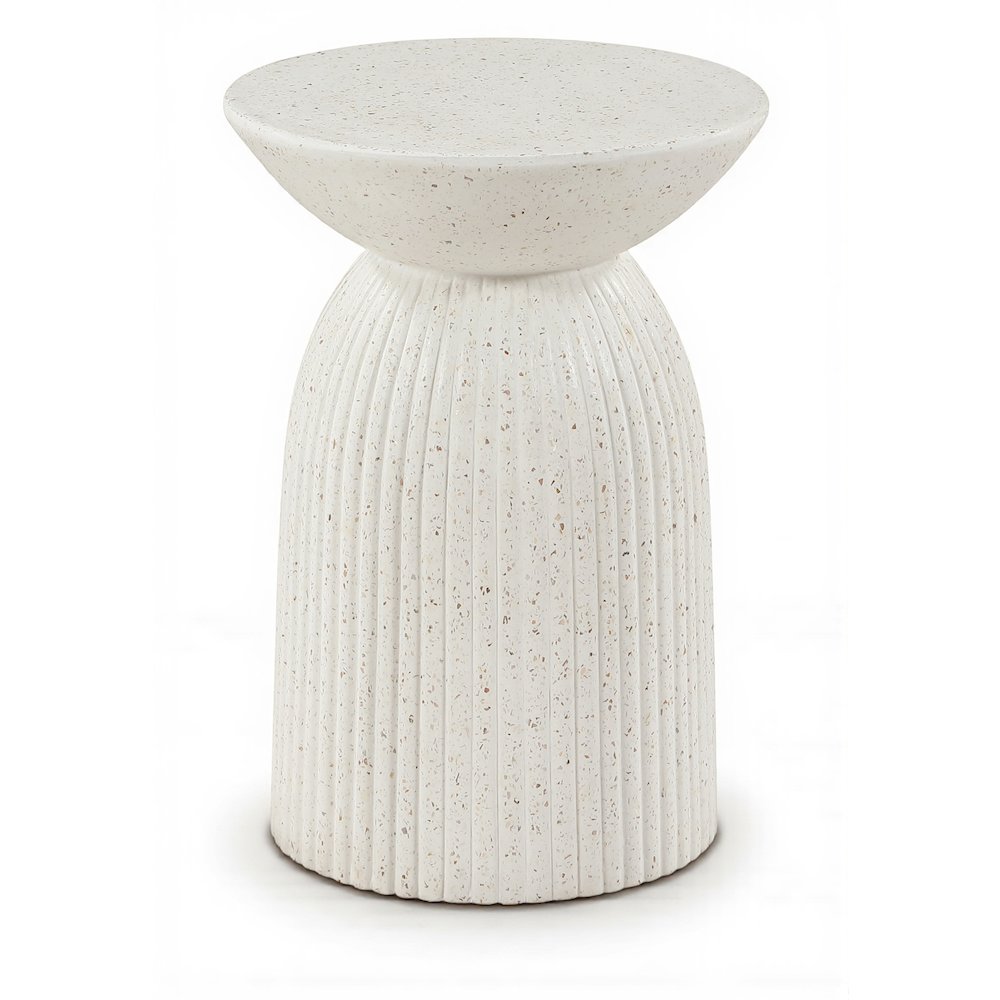 Opani Terrazzo Concrete Indoor/Outdoor End Table