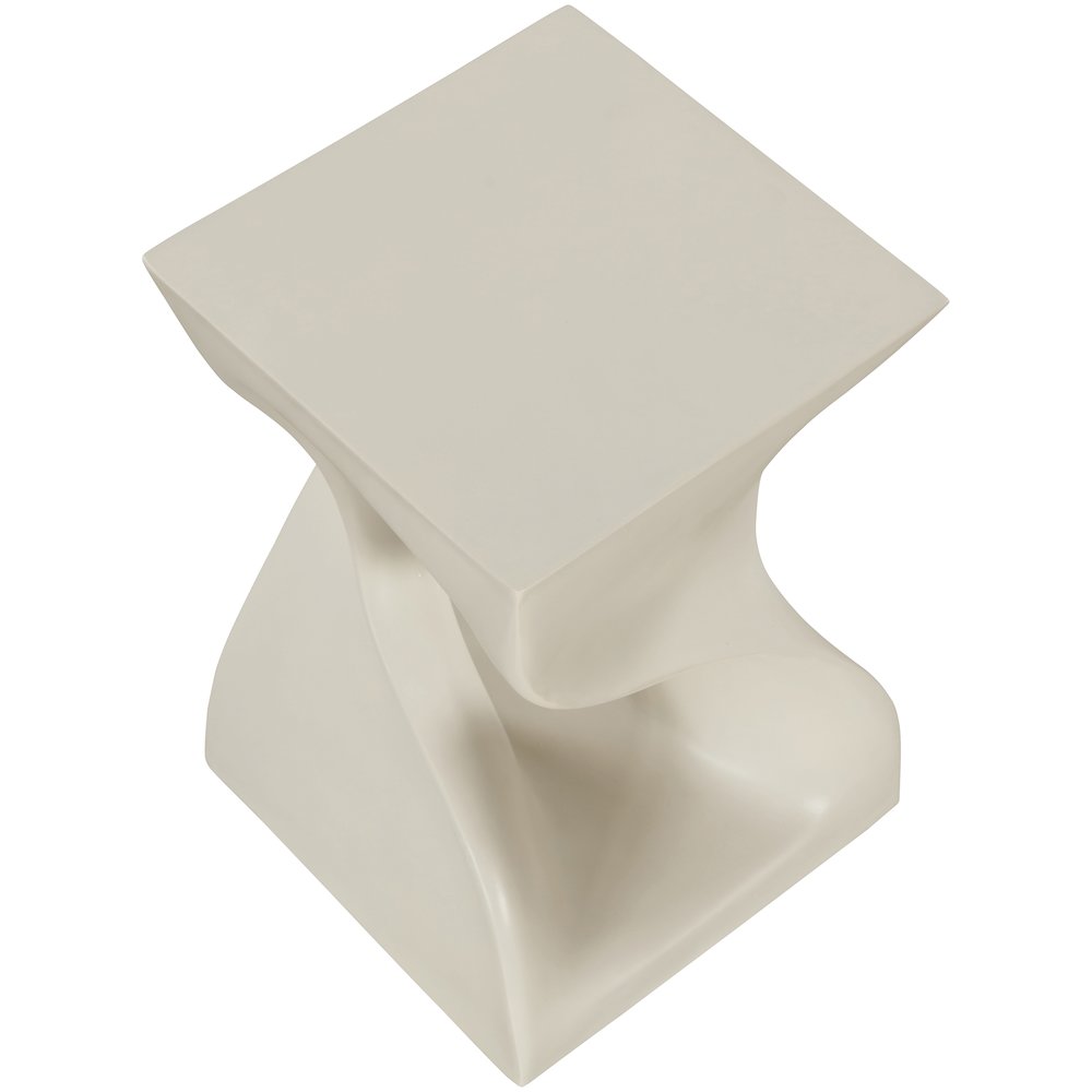 Jula Taupe Concrete Indoor/Outdoor End Table