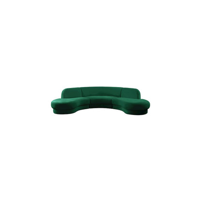 Rosa Green Velvet 3pc. Sectional