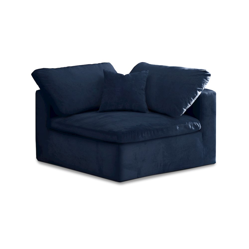 Cozy Navy Velvet Chair