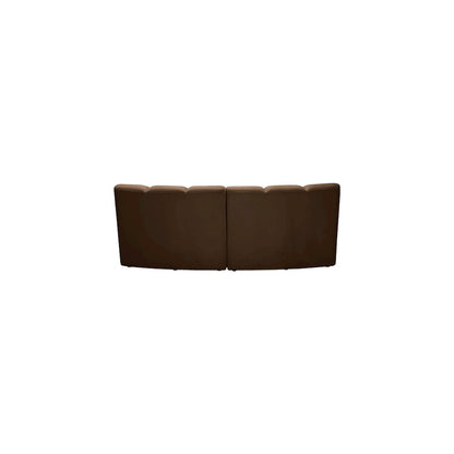 Infinity Brown Velvet 2pc. Modular Sectional