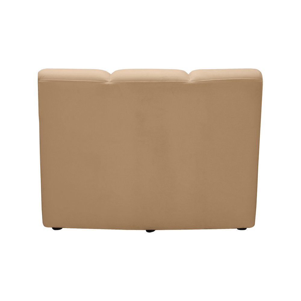 Infinity Camel Velvet Modular Chair
