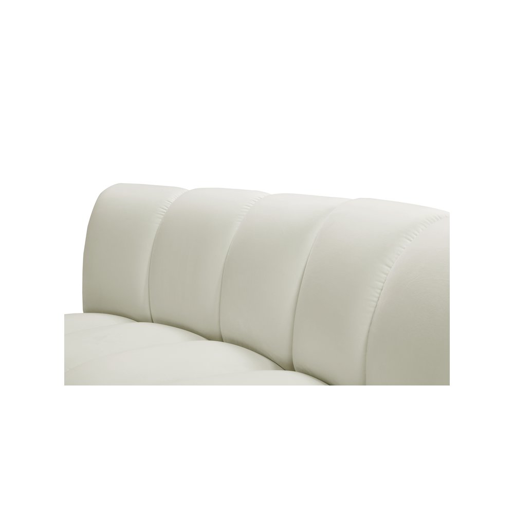 Infinity Cream Velvet 2pc. Modular Sectional