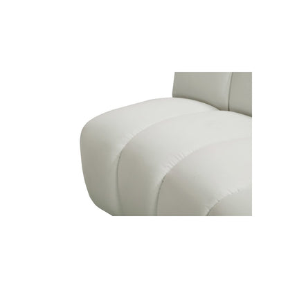 Infinity Cream Velvet Modular Chair