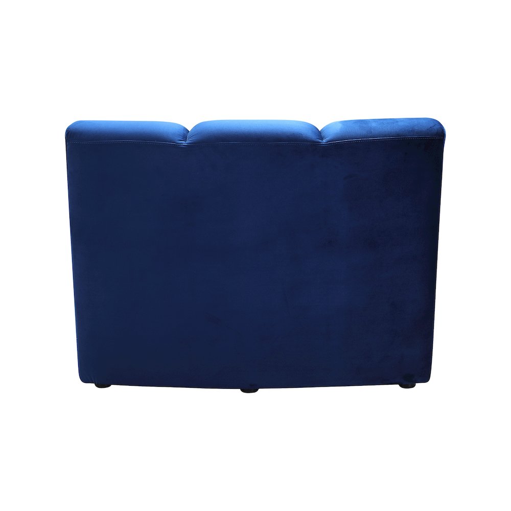 Infinity Navy Velvet Modular Chair