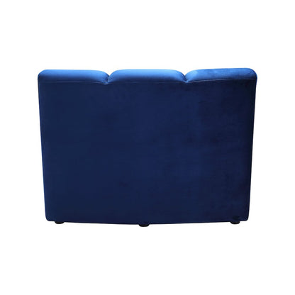 Infinity Navy Velvet Modular Chair