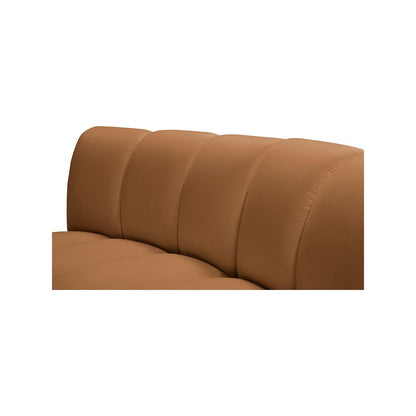 Infinity Saddle Velvet 3pc. Modular Sectional