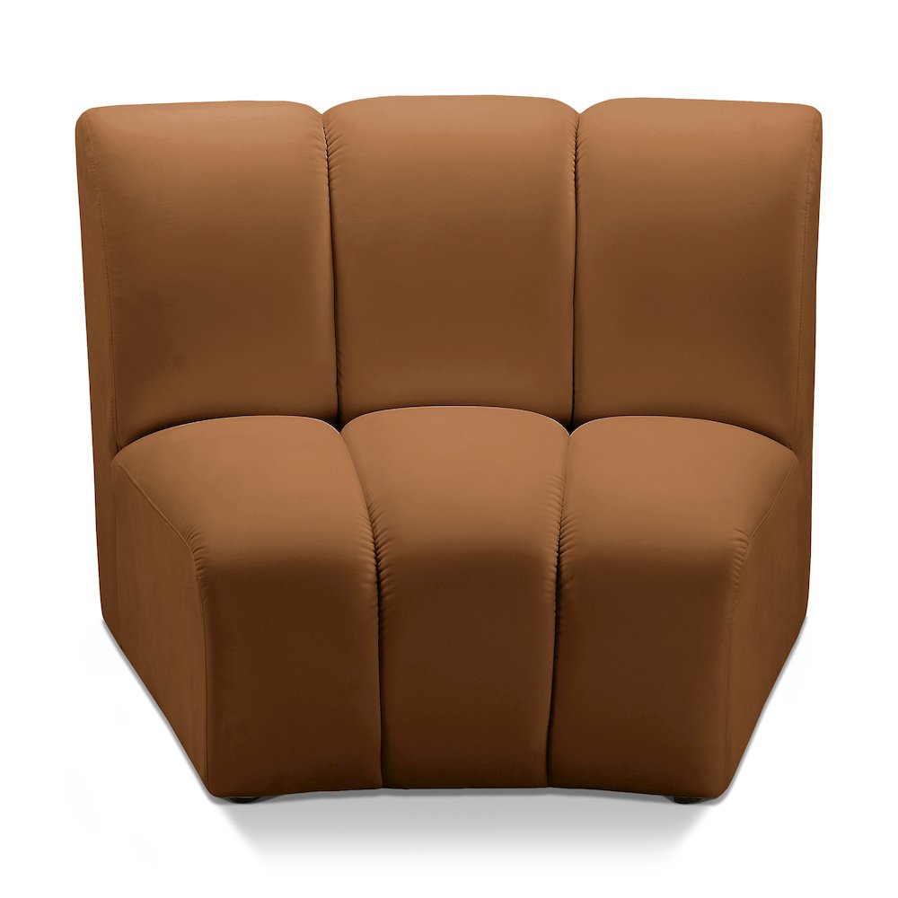 Infinity Saddle Velvet Modular Chair