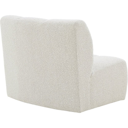 Infinity Cream Boucle Fabric Modular Chair