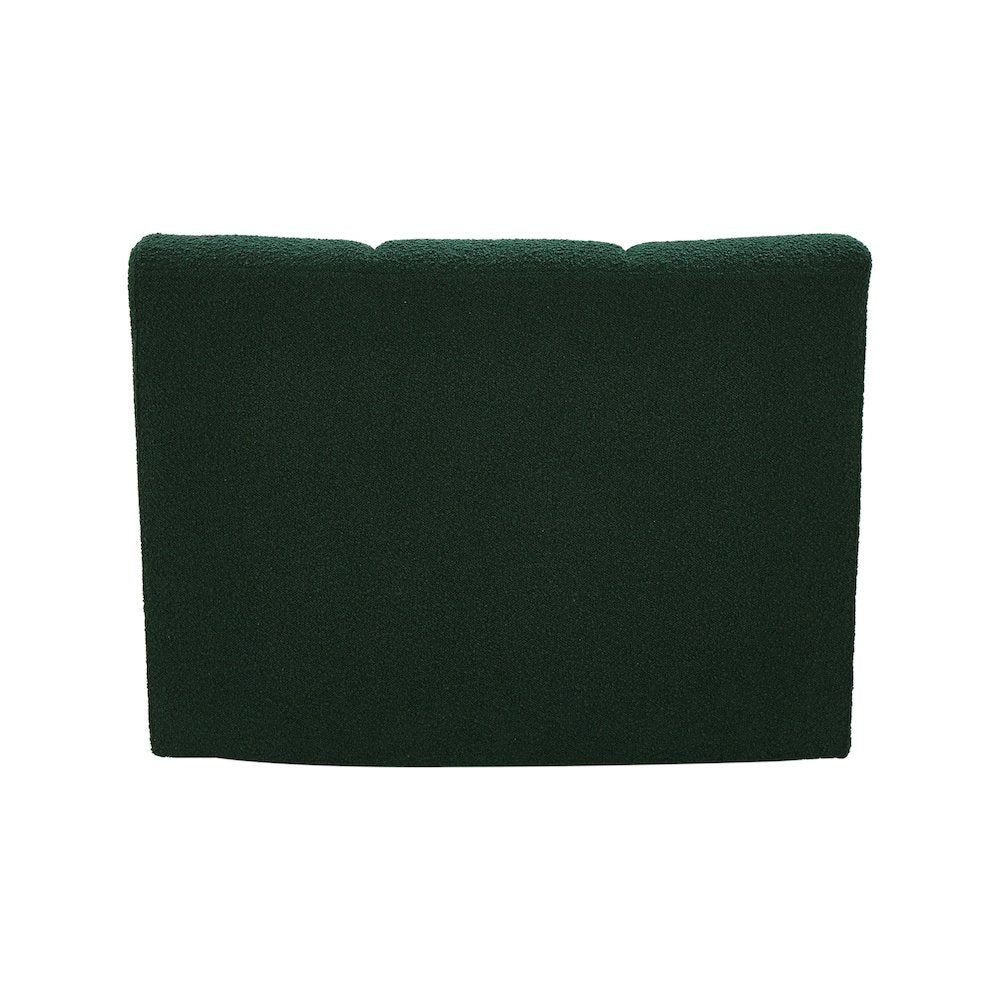 Infinity Green Boucle Fabric Modular Chair