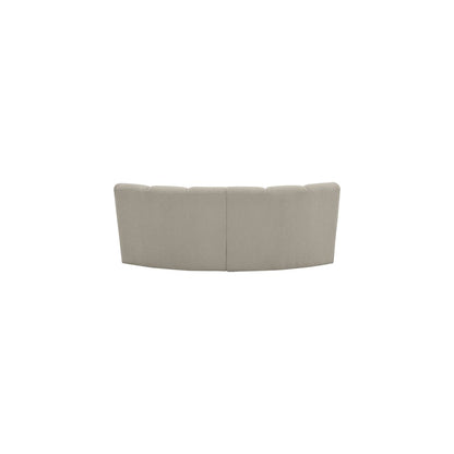 Infinity Brown Boucle Fabric 2pc. Modular Sectional