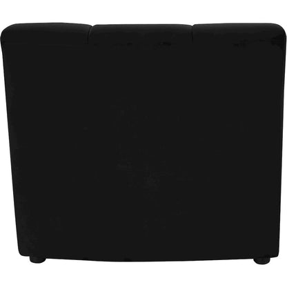 Limitless Black Velvet Modular Chair