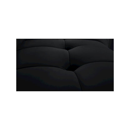 Limitless Black Velvet Modular Chair