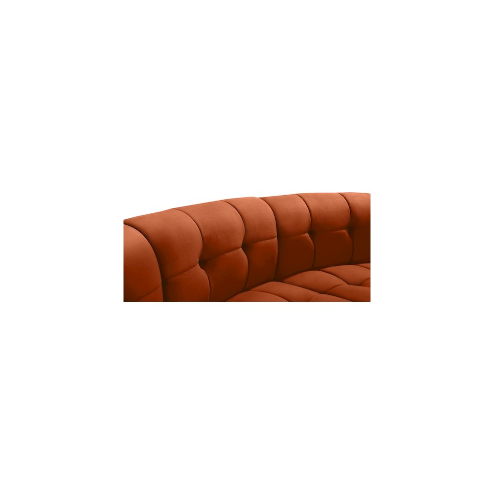 Limitless Cognac Velvet 15pc. Modular Sectional
