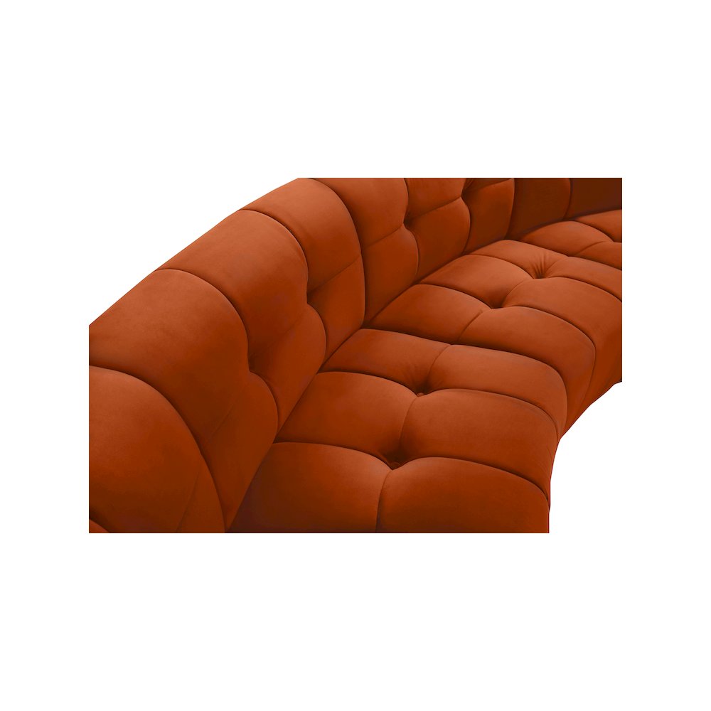 Limitless Cognac Velvet 15pc. Modular Sectional