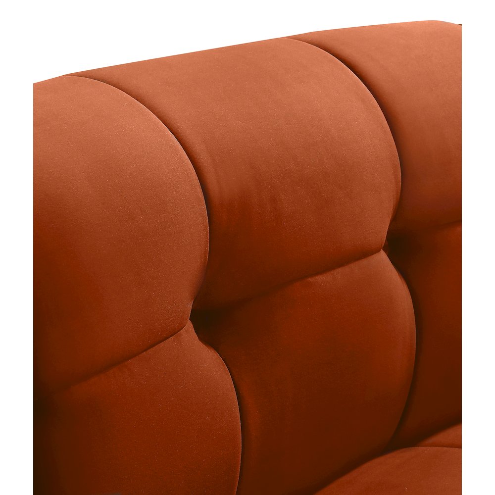 Limitless Cognac Velvet Modular Chair