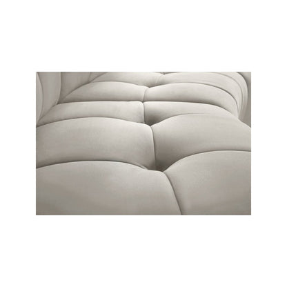 Limitless Cream Velvet 2pc. Modular Sectional