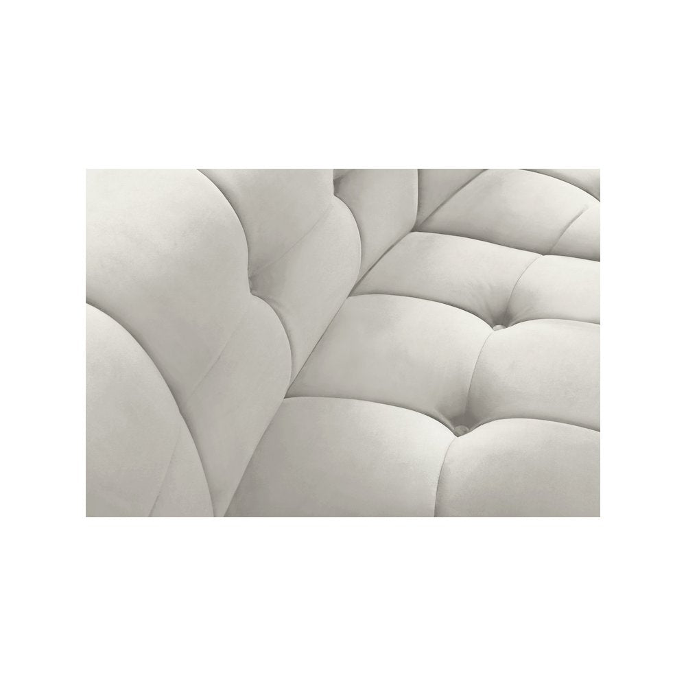 Limitless Cream Velvet Modular Chair