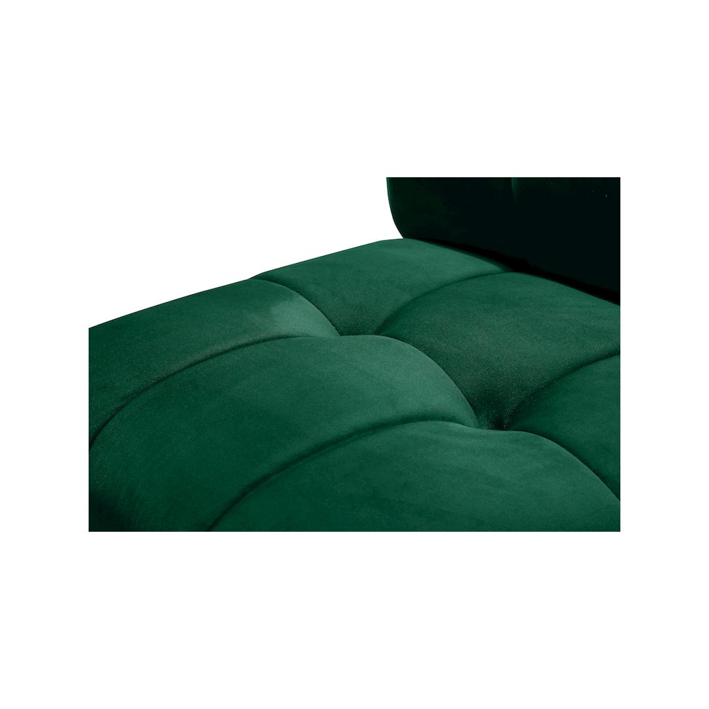 Limitless Green Velvet 7pc. Modular Sectional