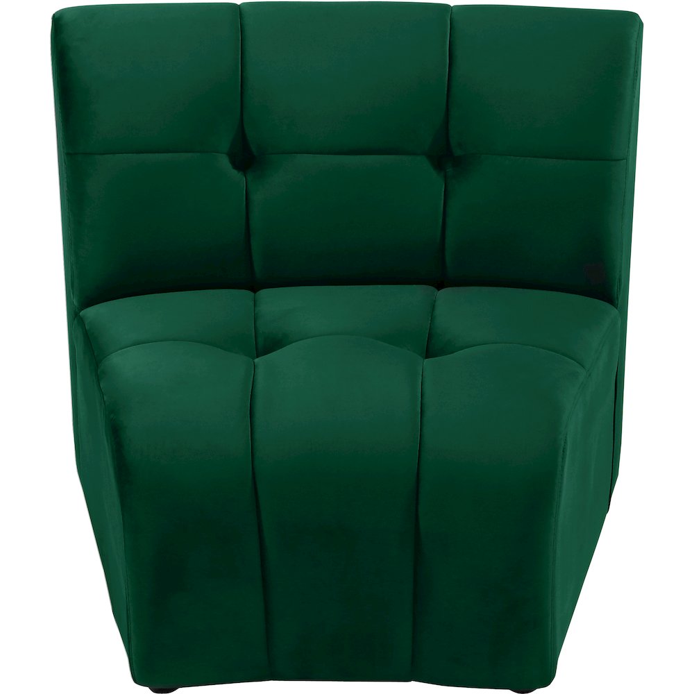 Limitless Green Velvet Modular Chair