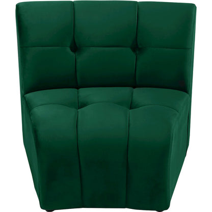 Limitless Green Velvet Modular Chair
