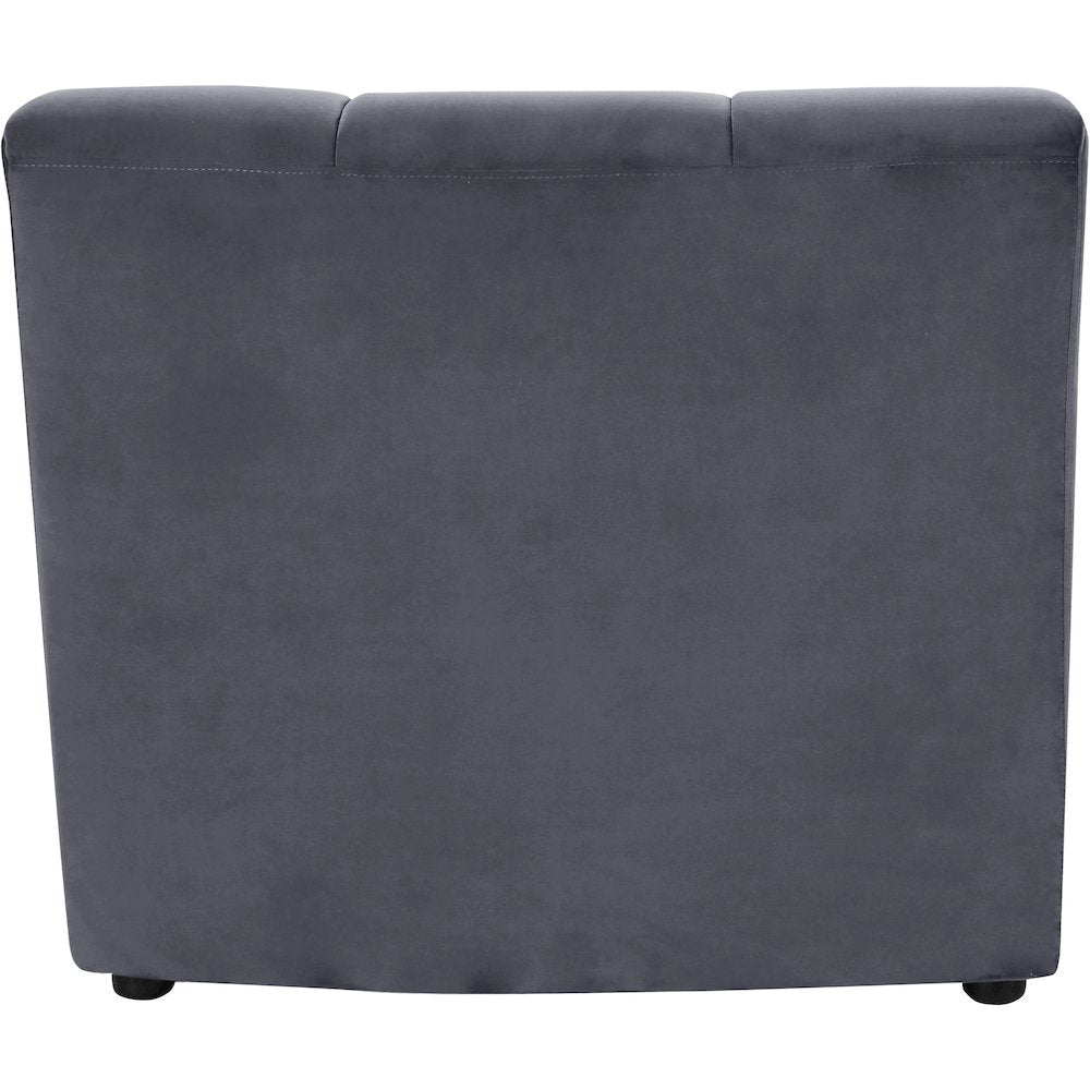 Limitless Grey Velvet Modular Chair