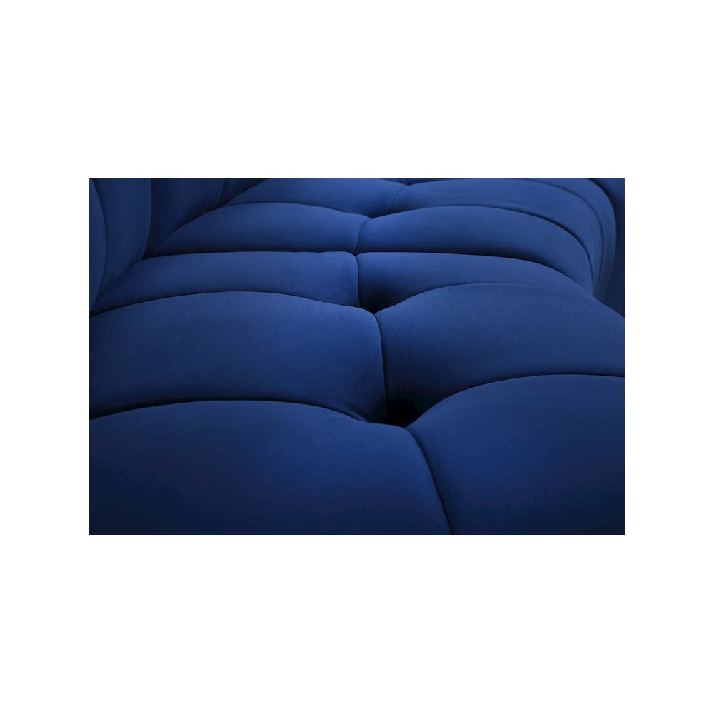 Limitless Navy Velvet 11pc. Modular Sectional