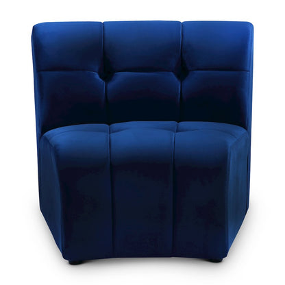 Limitless Navy Velvet Modular Chair