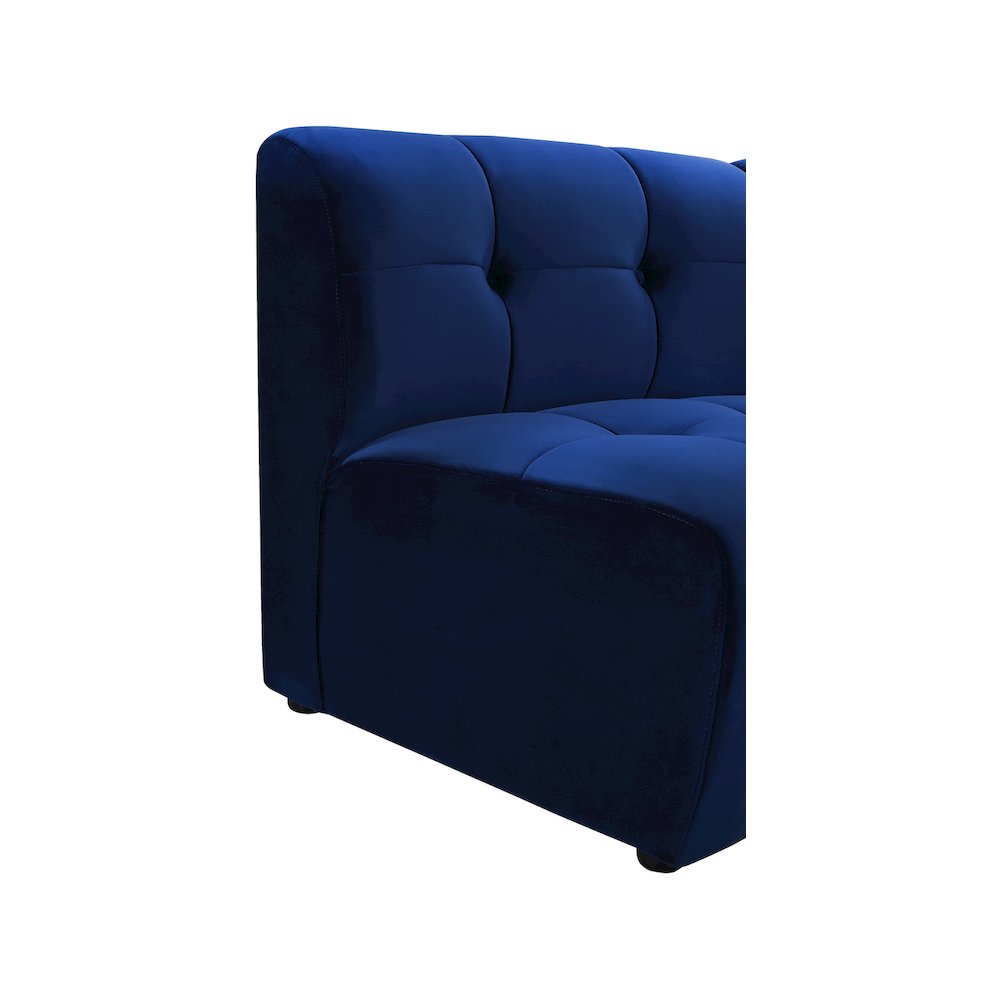 Limitless Navy Velvet Modular Chair