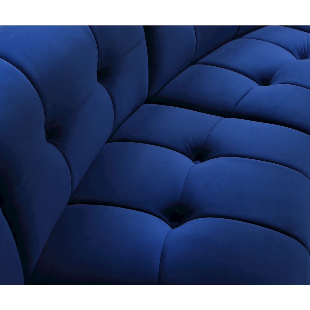 Limitless Navy Velvet Modular Chair