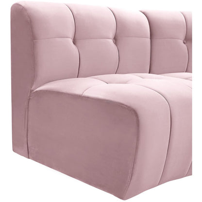 Limitless Pink Velvet 10pc. Modular Sectional