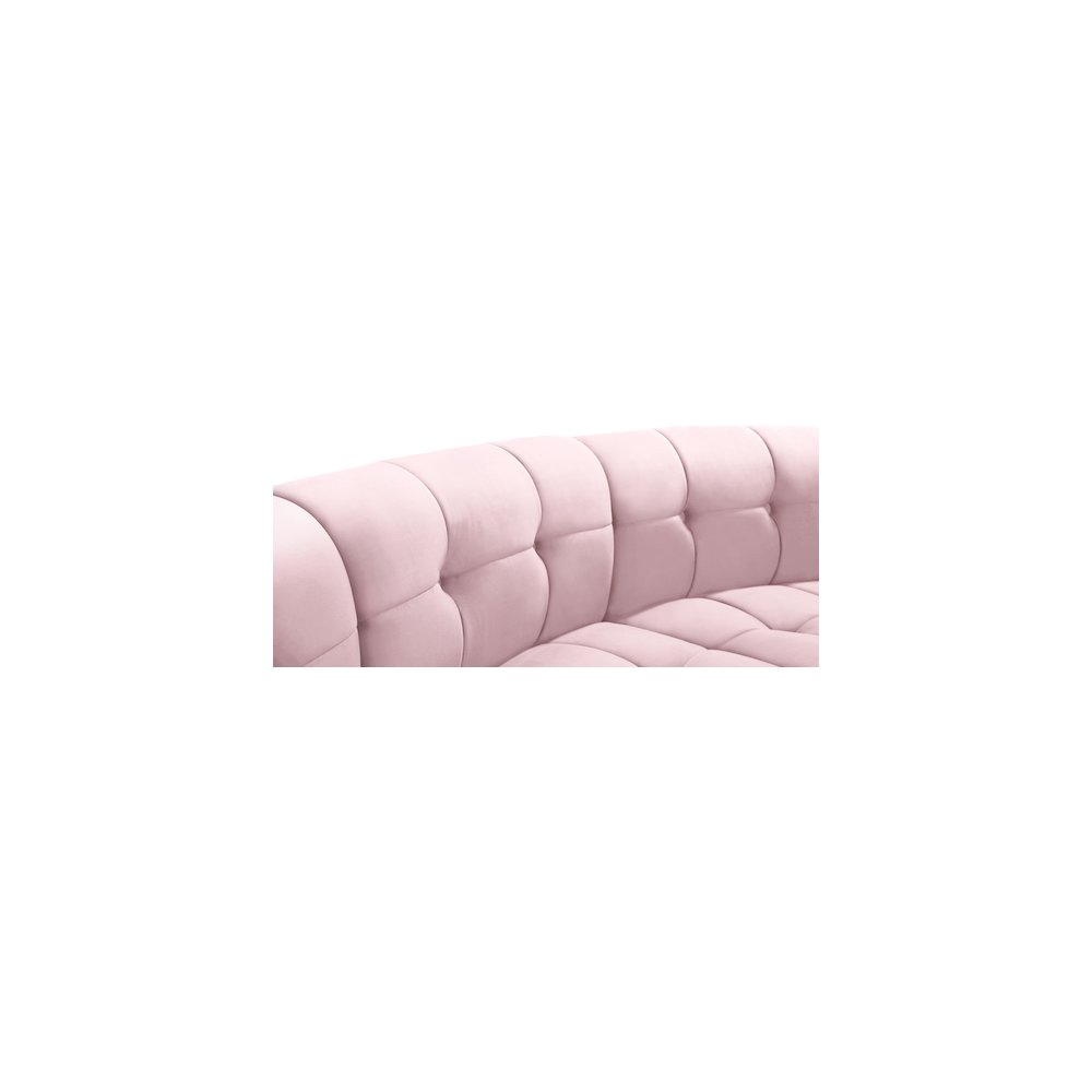 Limitless Pink Velvet 11pc. Modular Sectional