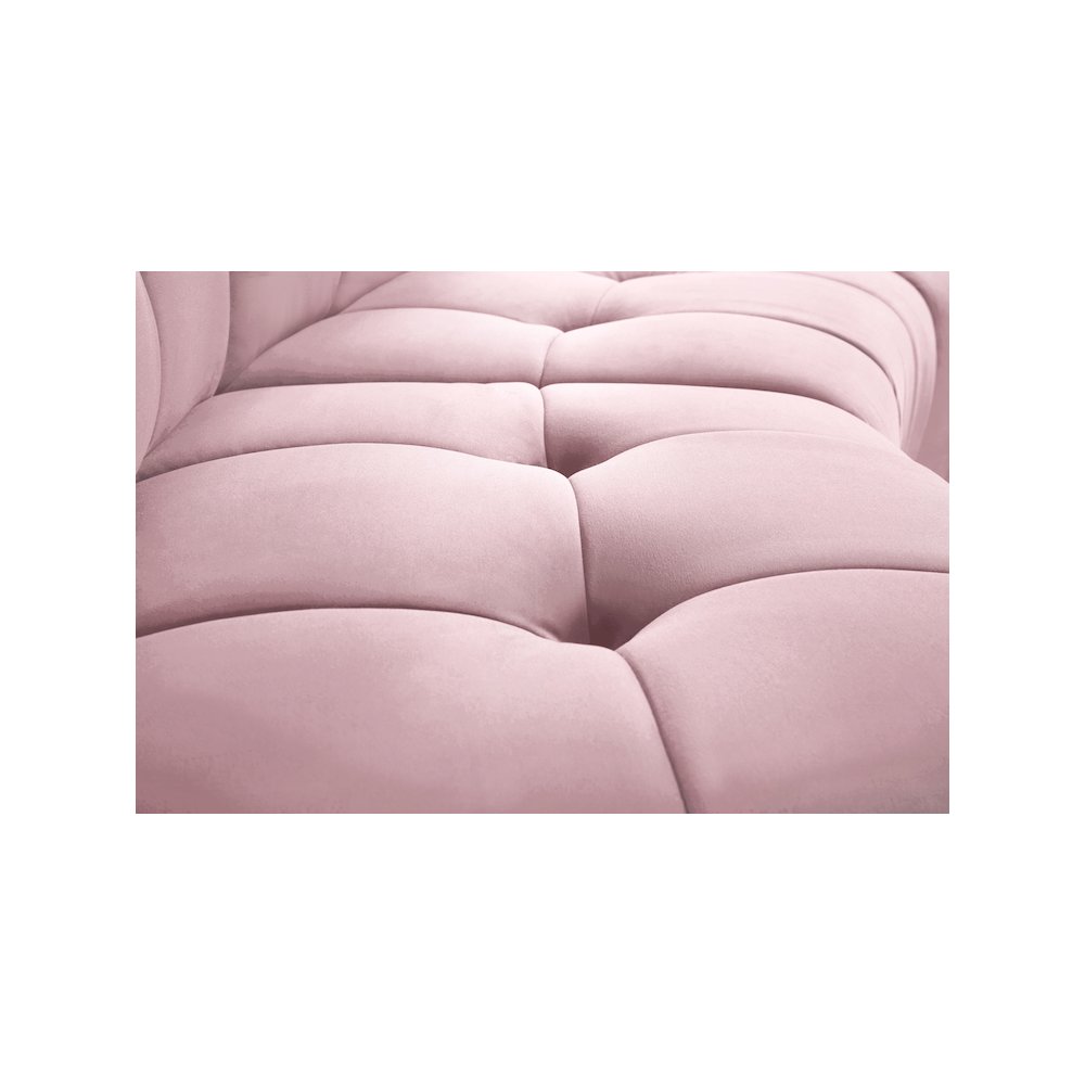 Limitless Pink Velvet 12pc. Modular Sectional