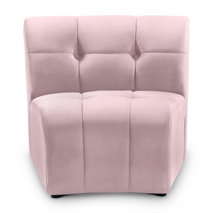 Limitless Pink Velvet Modular Chair
