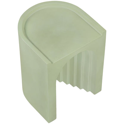 Avenda Green Concrete Indoor/Outdoor End Table