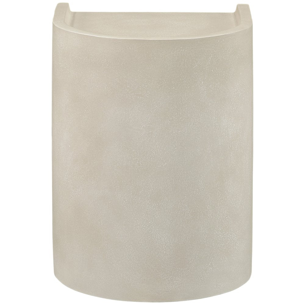 Avenda Beige Concrete Indoor/Outdoor End Table