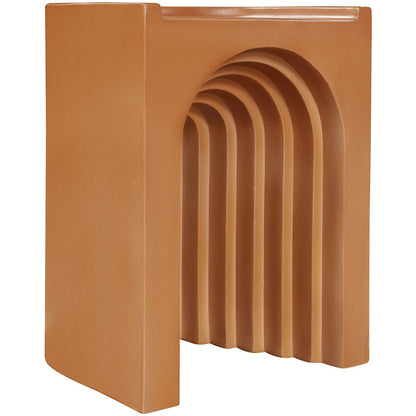 Avenda Terracotta Concrete Indoor/Outdoor End Table