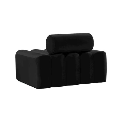 Melody Black Velvet Chair