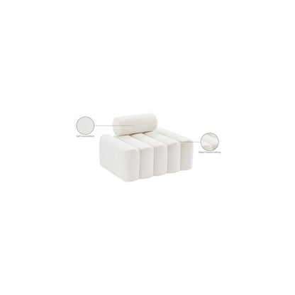Melody Cream Velvet Chair
