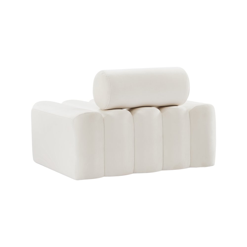 Melody Cream Velvet Chair