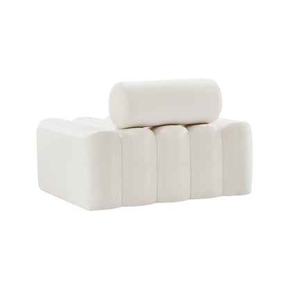 Melody Cream Velvet Chair