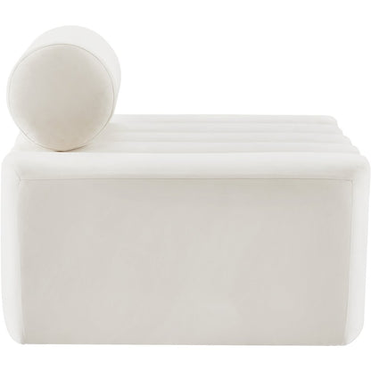 Melody Cream Velvet Chair