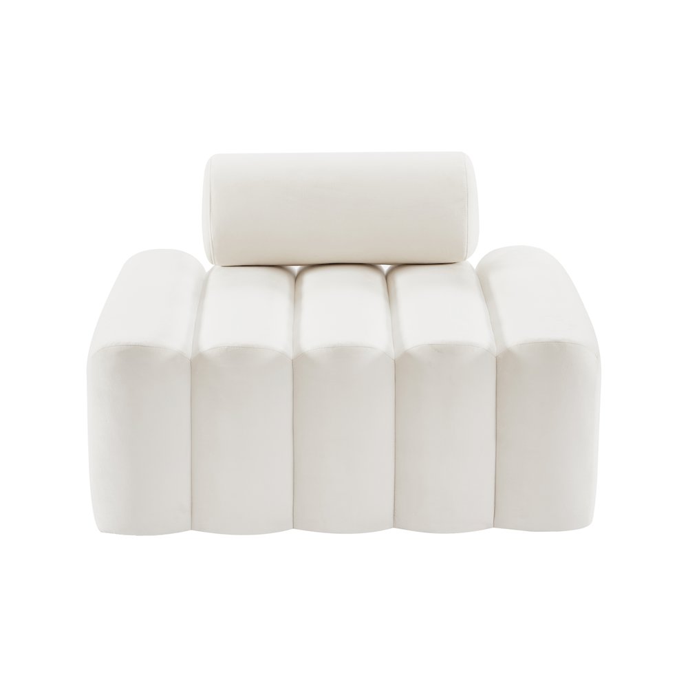 Melody Cream Velvet Chair