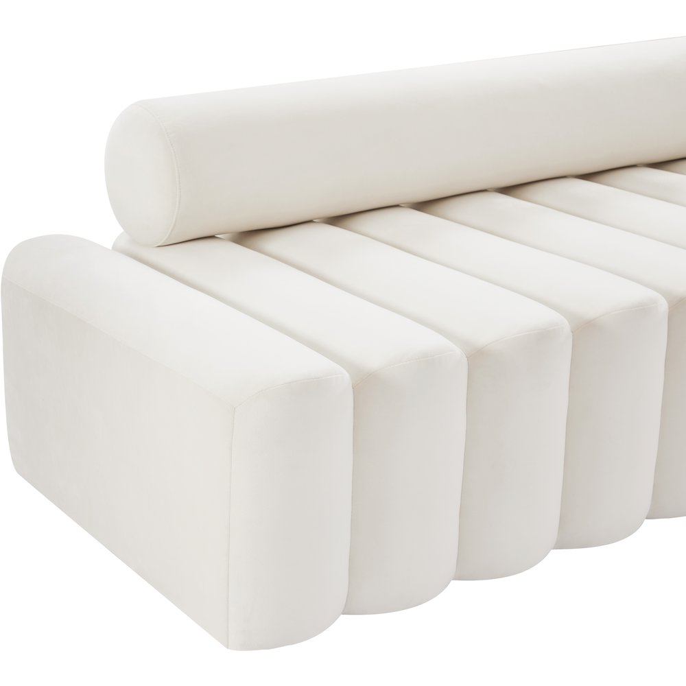 Melody Cream Velvet Chair